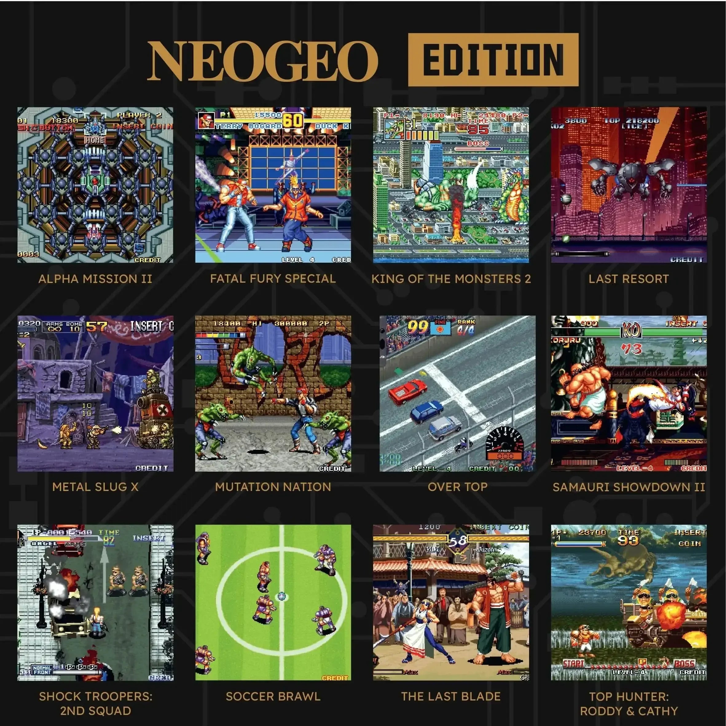 Evercade - Super Pocket NEOGEO Console - Podręczna Konsola Retro