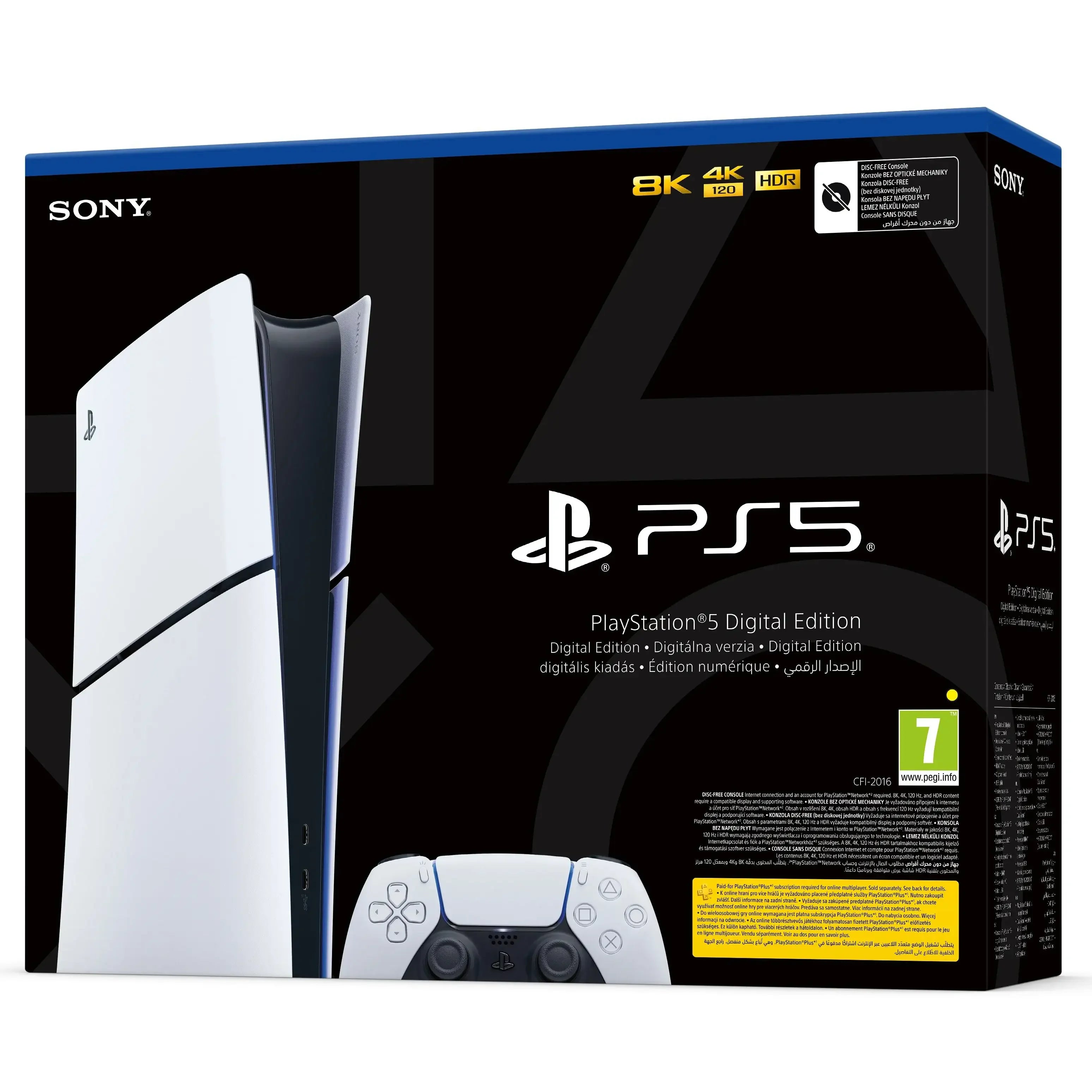 Sony - Konsola PlayStation 5 Slim Digital