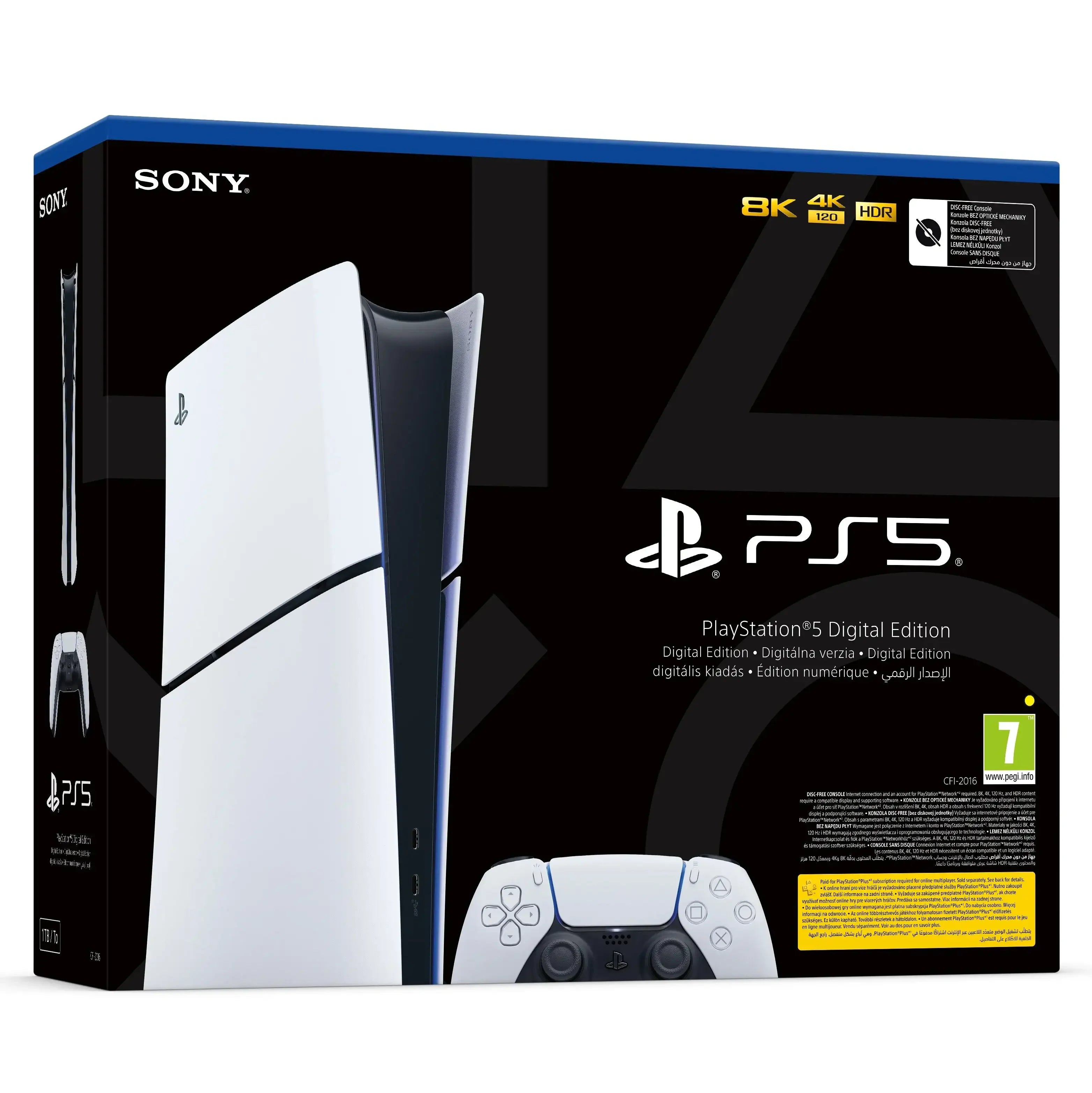 Sony - Konsola PlayStation 5 Slim Digital