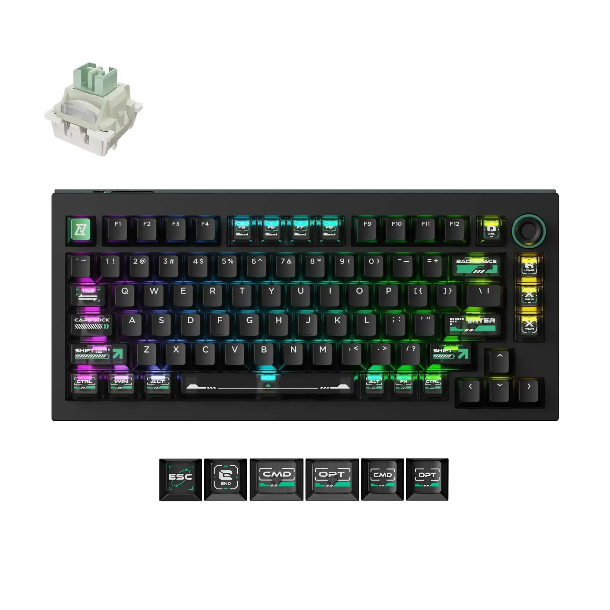 Lemokey - L5 HE Magnetic Switch Custom Gaming Keyboard - Klawiatura Magnetyczna Gamingowa