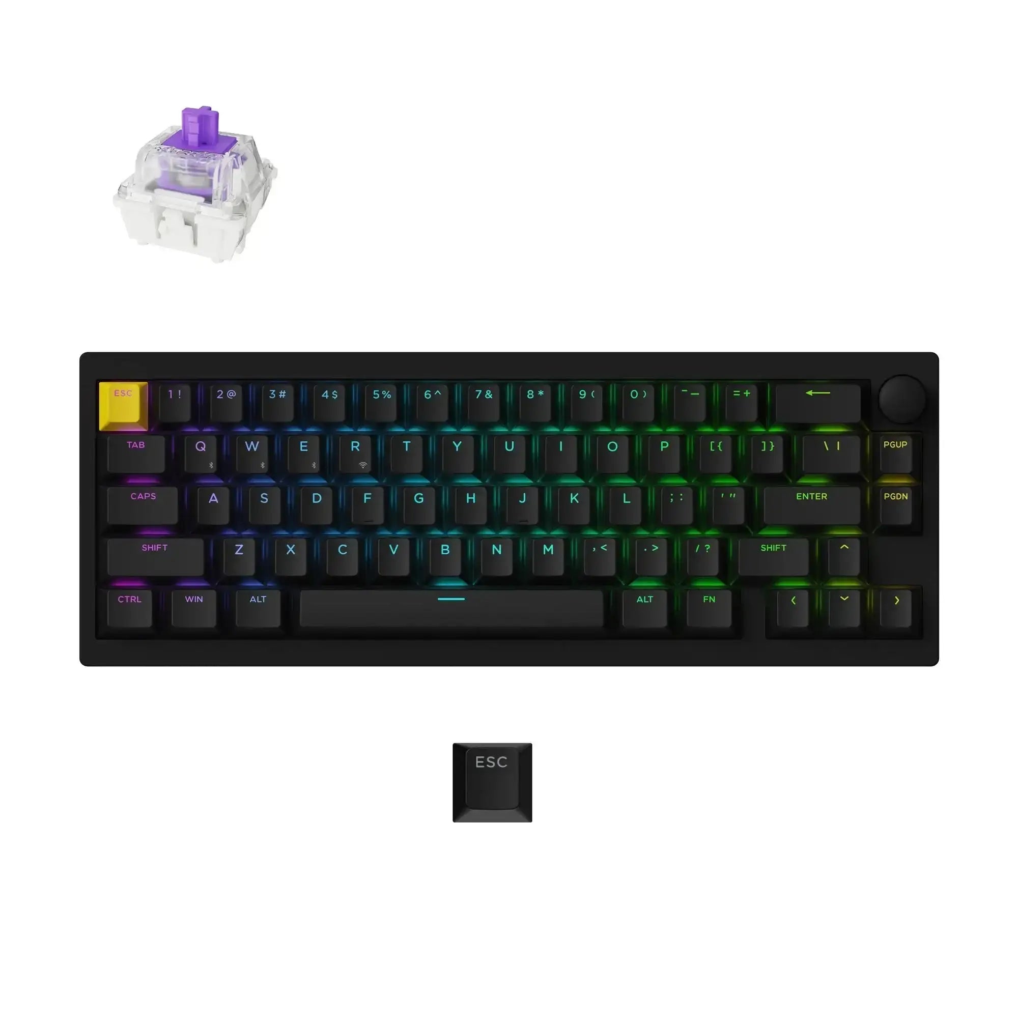Lemokey - P2 HE Wireless Magnetic Switch Custom Gaming Keyboard - Klawiatura Magnetyczna Bezprzewodowa