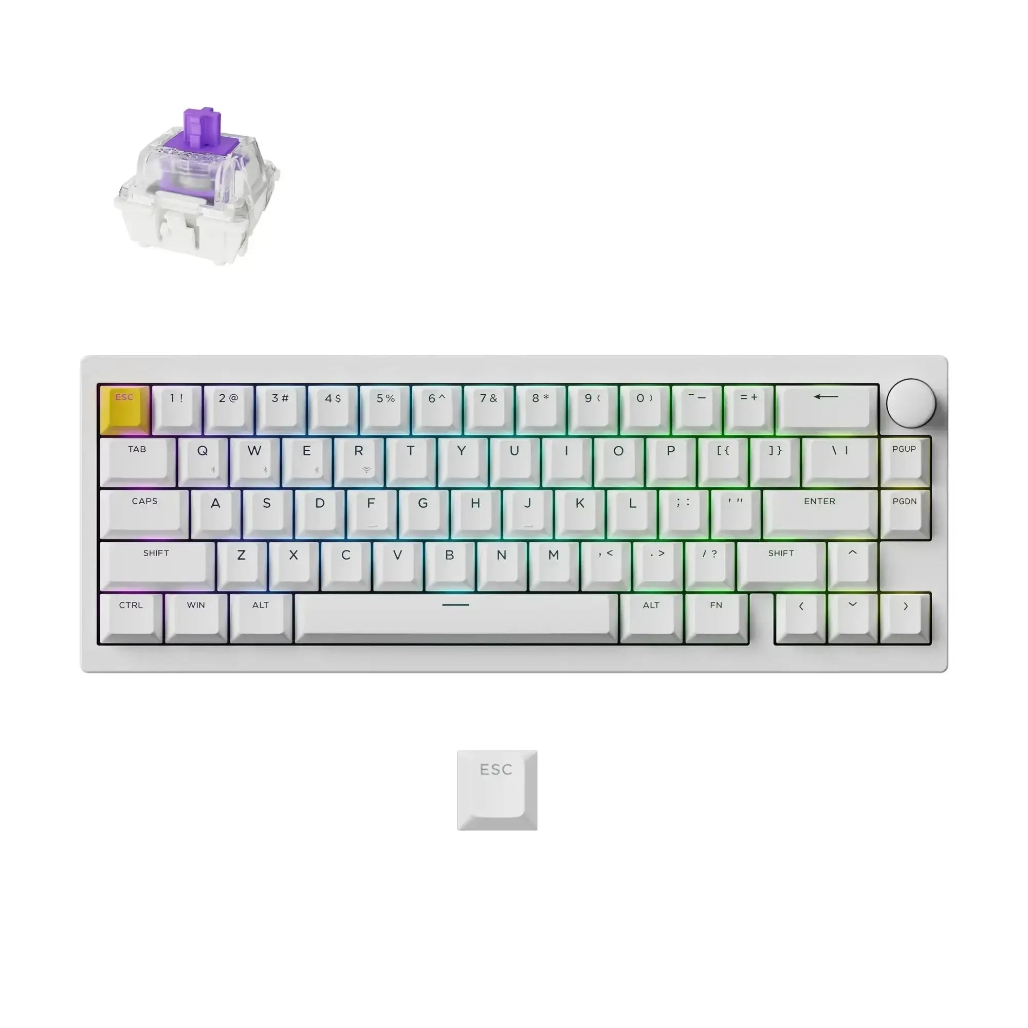 Lemokey - P2 HE Wireless Magnetic Switch Custom Gaming Keyboard - Klawiatura Magnetyczna Bezprzewodowa