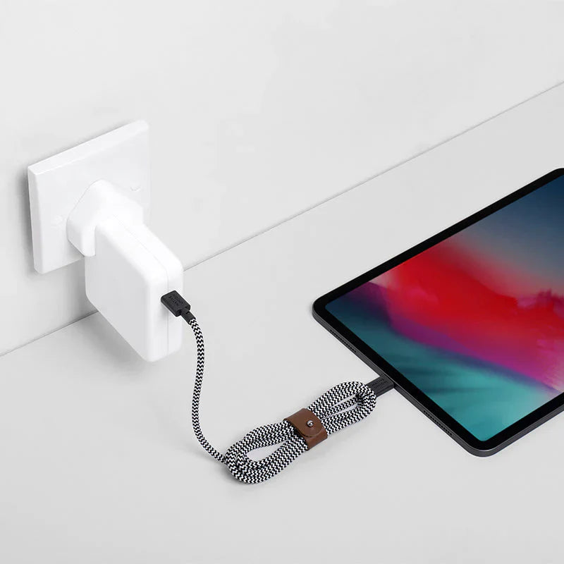 Native Union - Belt Cable 1.2M (USB-C to USB-C) - Kabel USB-C do USB-C