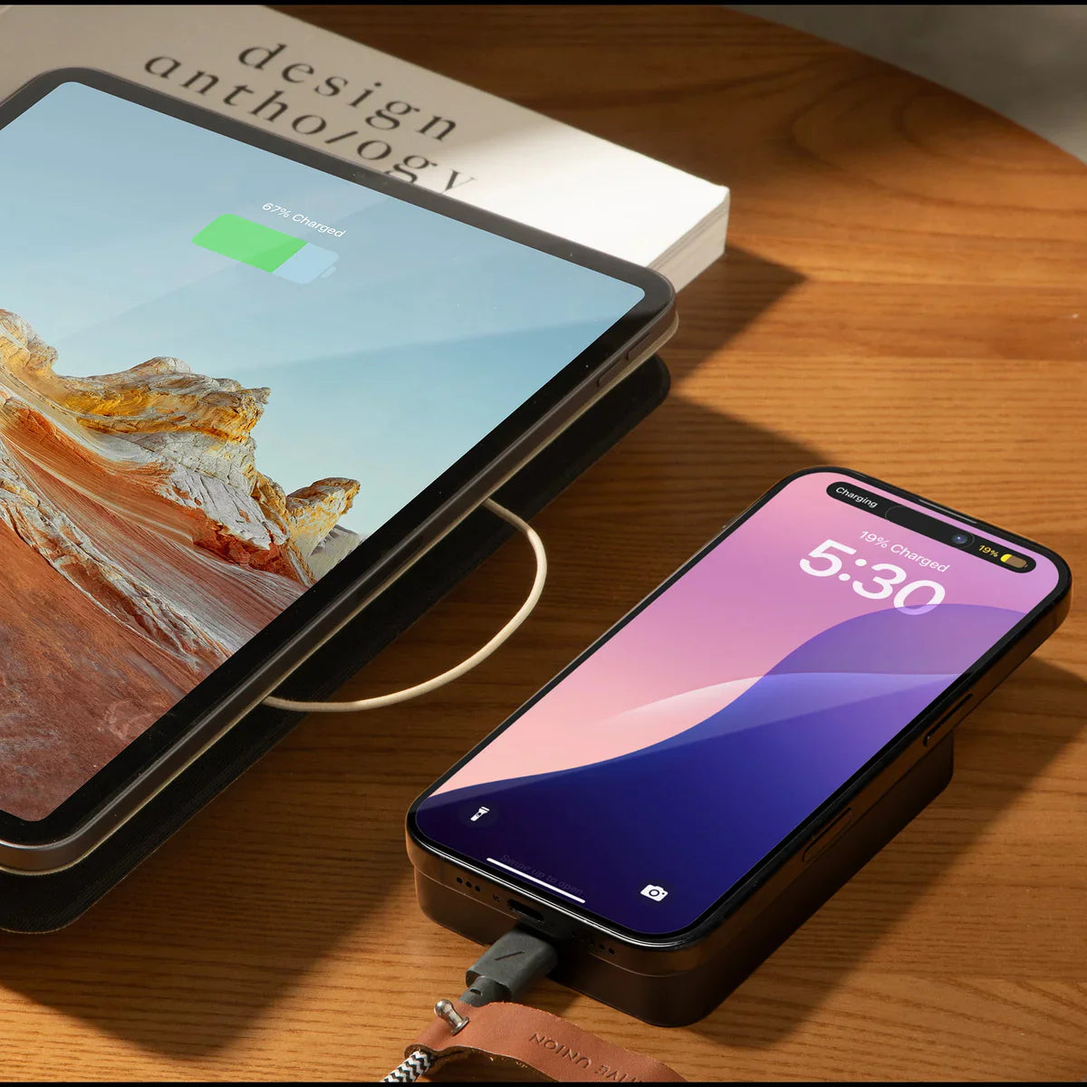 Native Union -(Re)Classic Power Bank 10000 mAh with MagSafe Wireless Charging - Powerbank z MagSafe