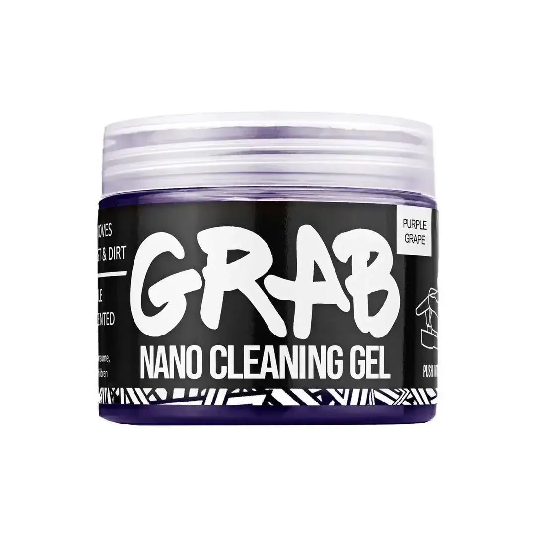 Fioletowy żel czyszczący do klawiatury Grab Nano Cleaning Gel, opakowanie 160g.