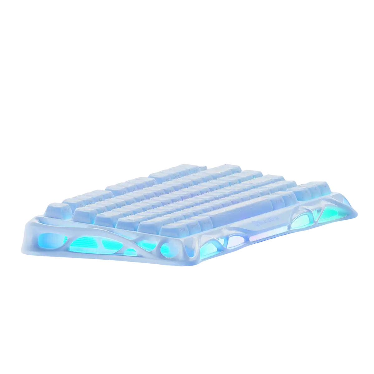 GravaStar - Mercury K1 Ice Blue Wireless Mechanical Keyboard - Bezprzewodowa Klawiatura Mechaniczna