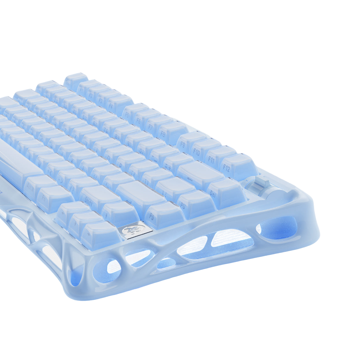 GravaStar - Mercury K1 Ice Blue Wireless Mechanical Keyboard - Bezprzewodowa Klawiatura Mechaniczna
