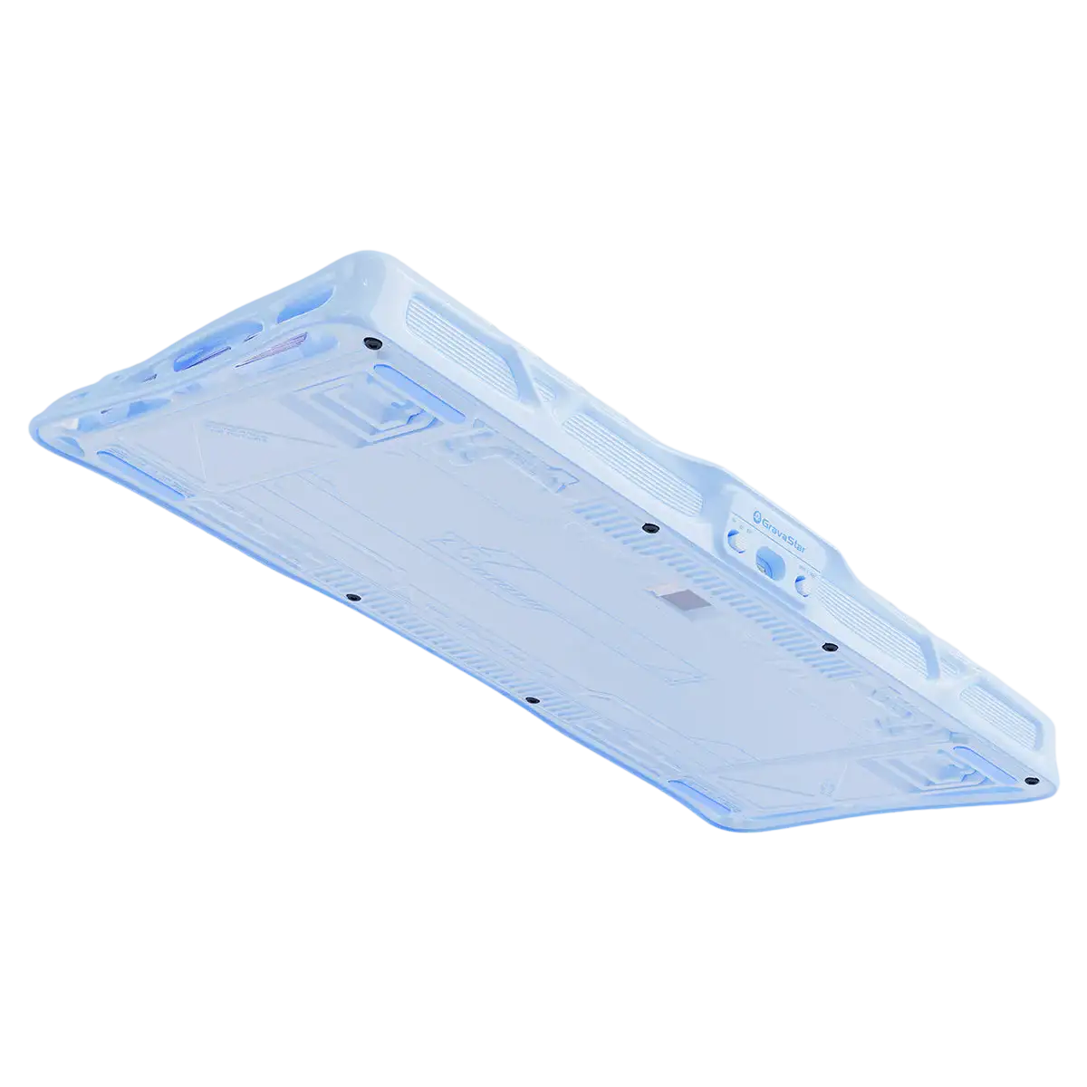 GravaStar - Mercury K1 Ice Blue Wireless Mechanical Keyboard - Bezprzewodowa Klawiatura Mechaniczna