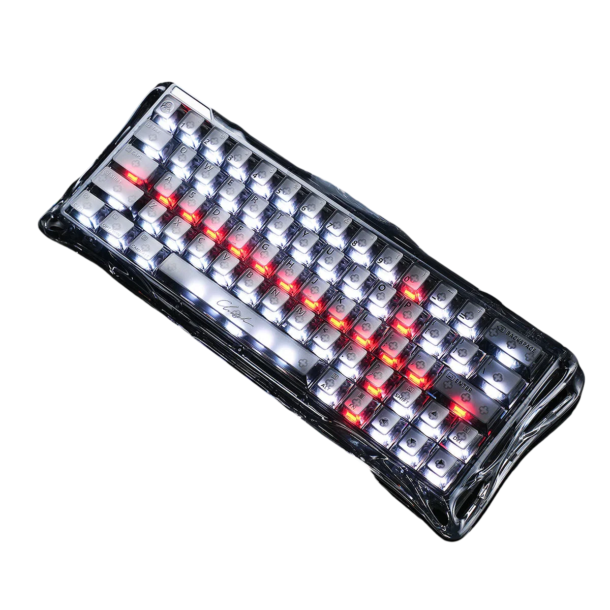 GravaStar - Mercury V60 Onyx Crystal Magnetic Keyboard - Magnetyczna Klawiatura Gamingowa