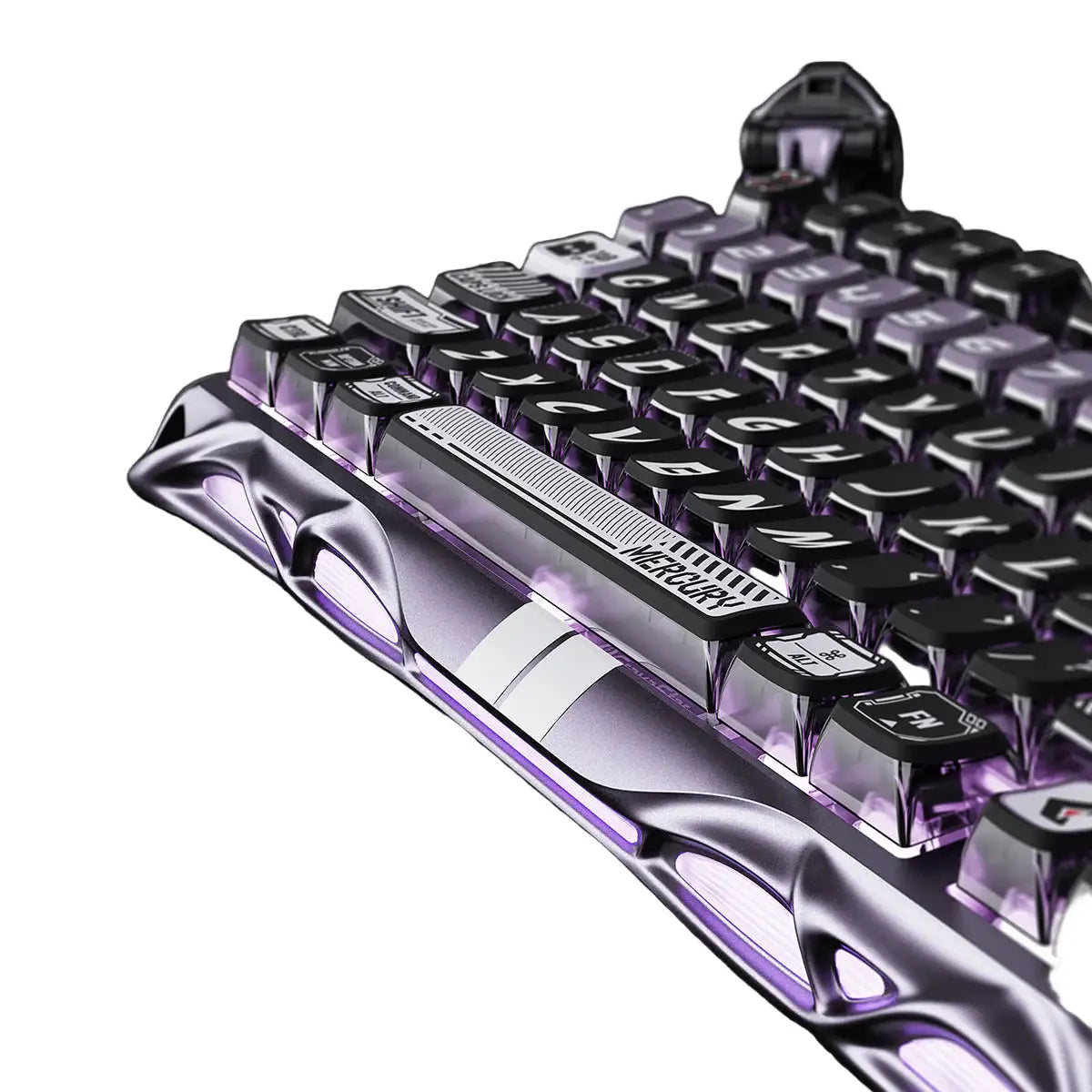 GravaStar - Mercury V75 Pro Iron Purple Wired Magnetic Keyboard - Przewodowa Klawiatura Magnetyczna