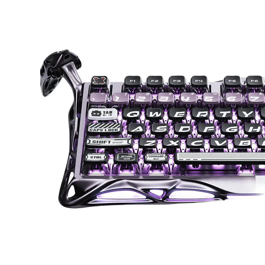 GravaStar - Mercury V75 Pro Iron Purple Wired Magnetic Keyboard - Przewodowa Klawiatura Magnetyczna