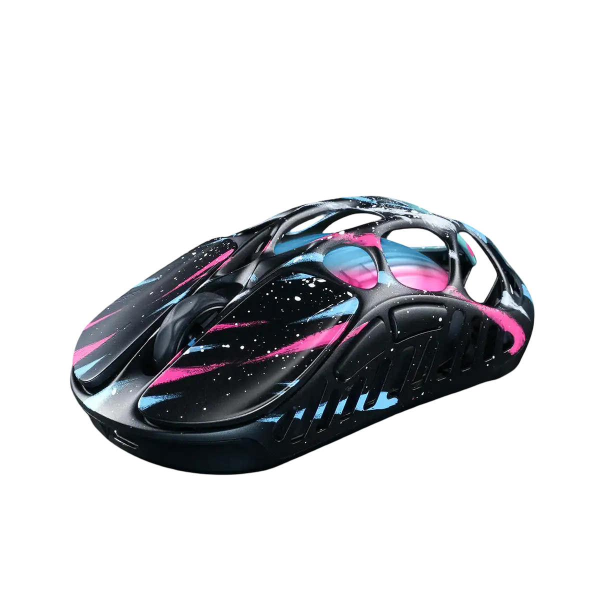 GravaStar - Mercury X Pro Special Edition Neon Graffiti Wireless Gaming Mouse - Bezprzewodowa Myszka Gamingowa