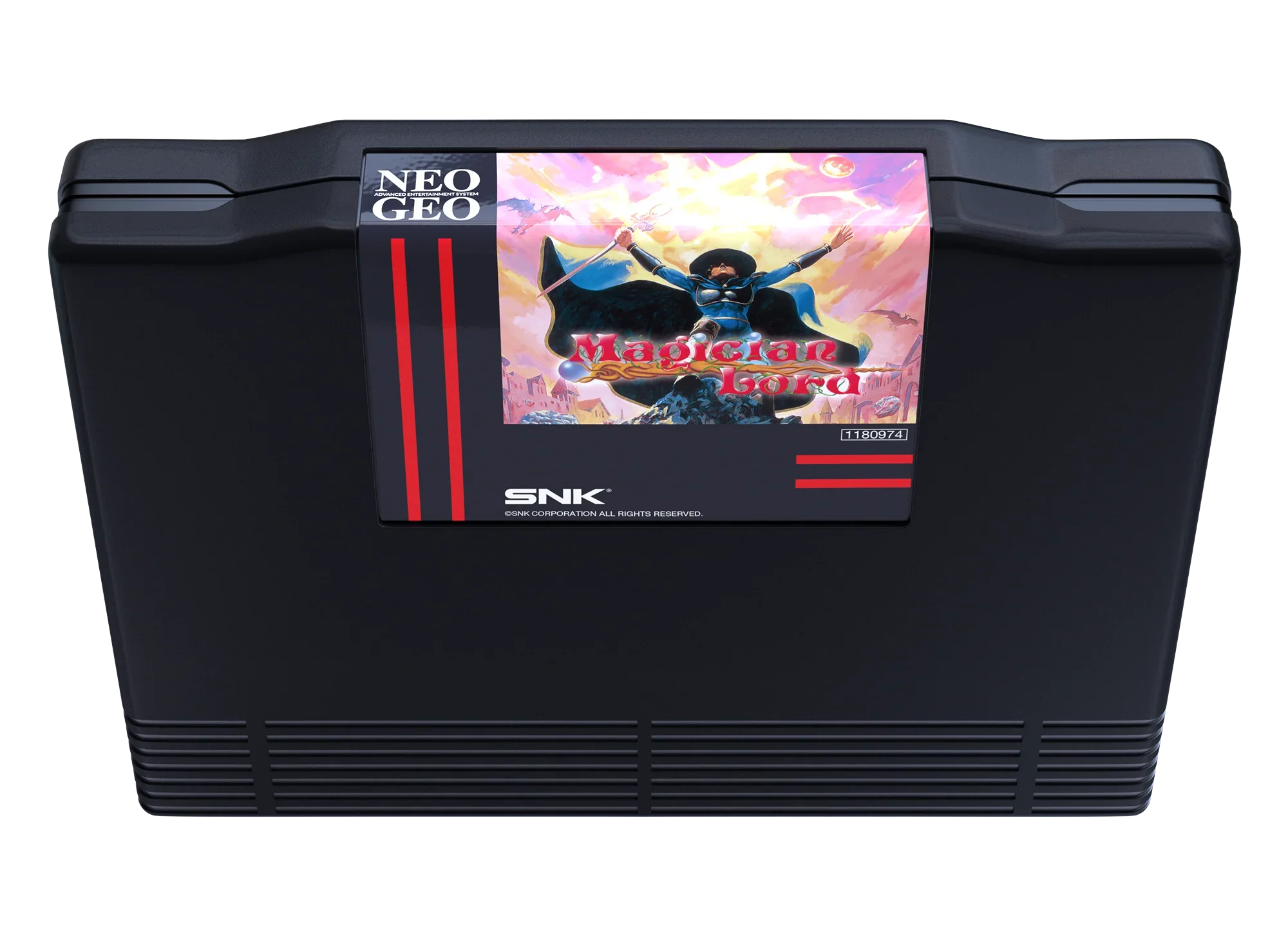 Karta gry Neo Geo Magician Lord z klasycznym designem i logo SNK