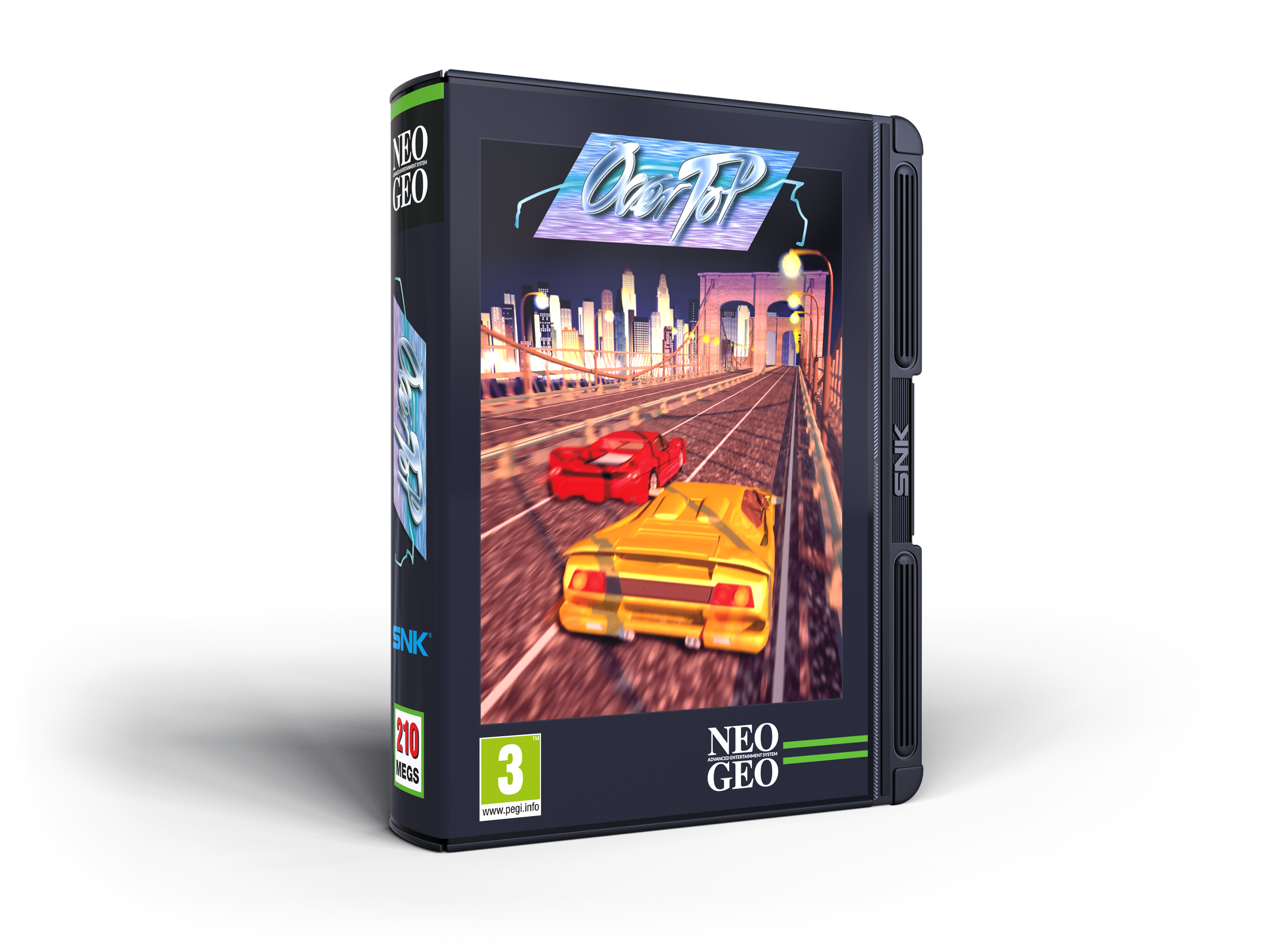 NEOGEO - Over Top - Gra Wyścigowa na NEOGEO AES+