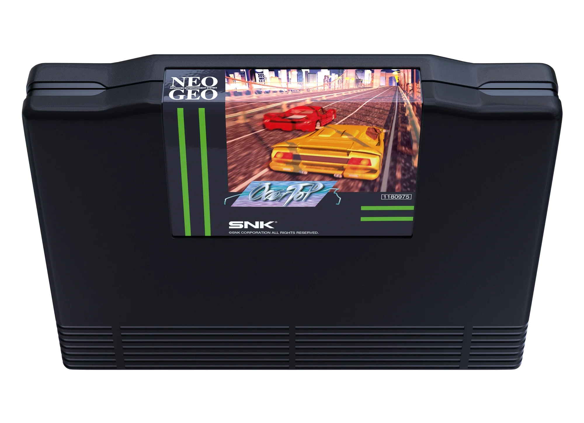 Kaseta Neo Geo z grą Over Top, klasyczna konsola SNK do gier wideo