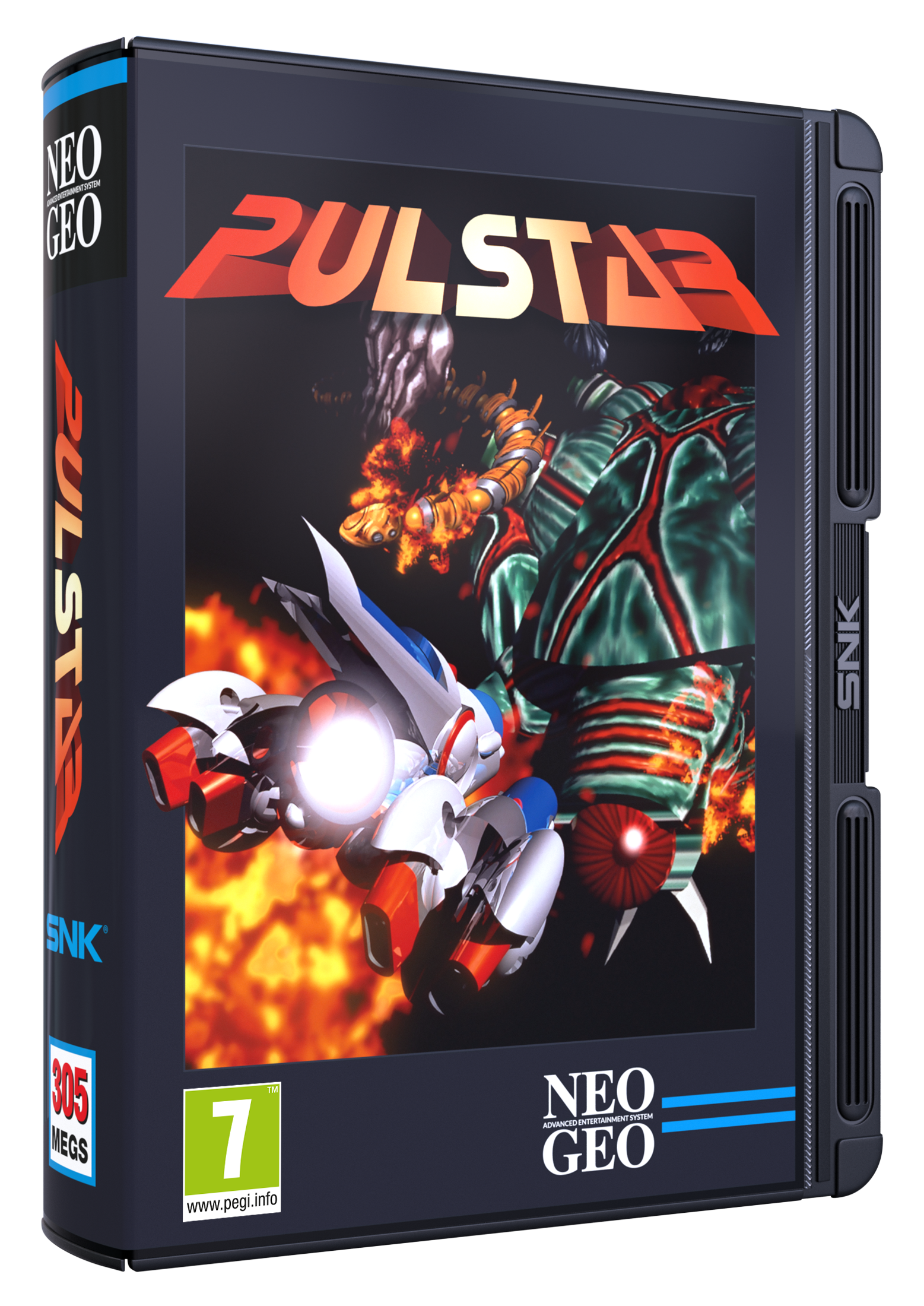 NEOGEO - Pulstar - Gra Shoot'em Up na NEOGEO AES+