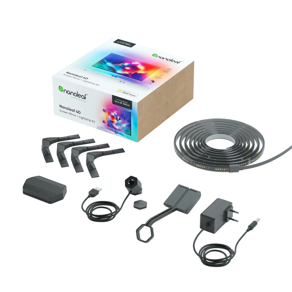 Nanoleaf - 4D TV Screen Mirror Lightstrips - System Inteligentnego Podświetlenia Ekranu TV