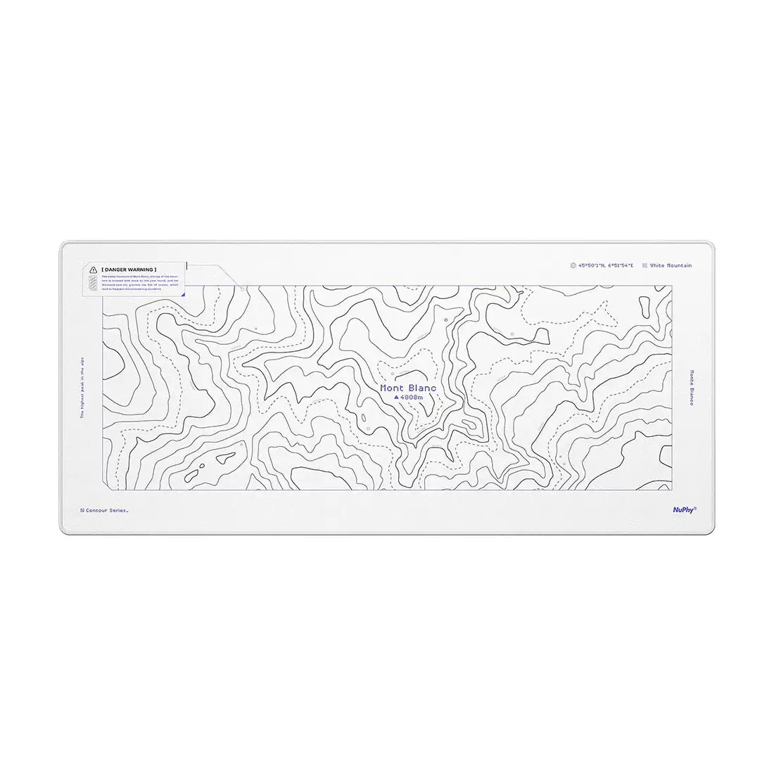 Nuphy - Mont Blanc Deskmat - Mata na Biurko Mont Blanc