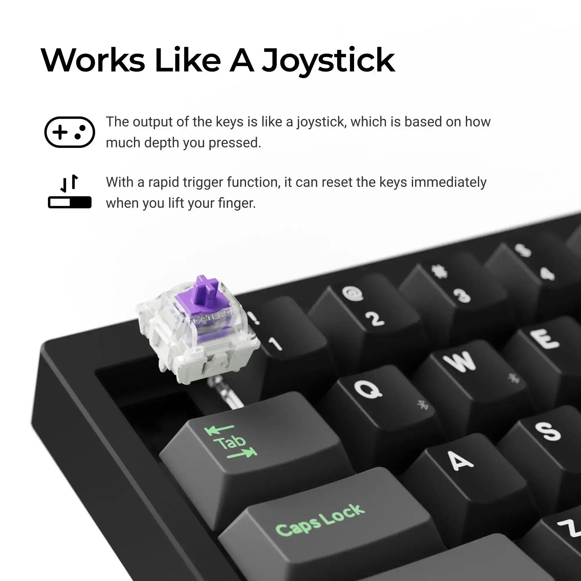 Lemokey - P2 HE Wireless Magnetic Switch Custom Gaming Keyboard - Klawiatura Magnetyczna Bezprzewodowa