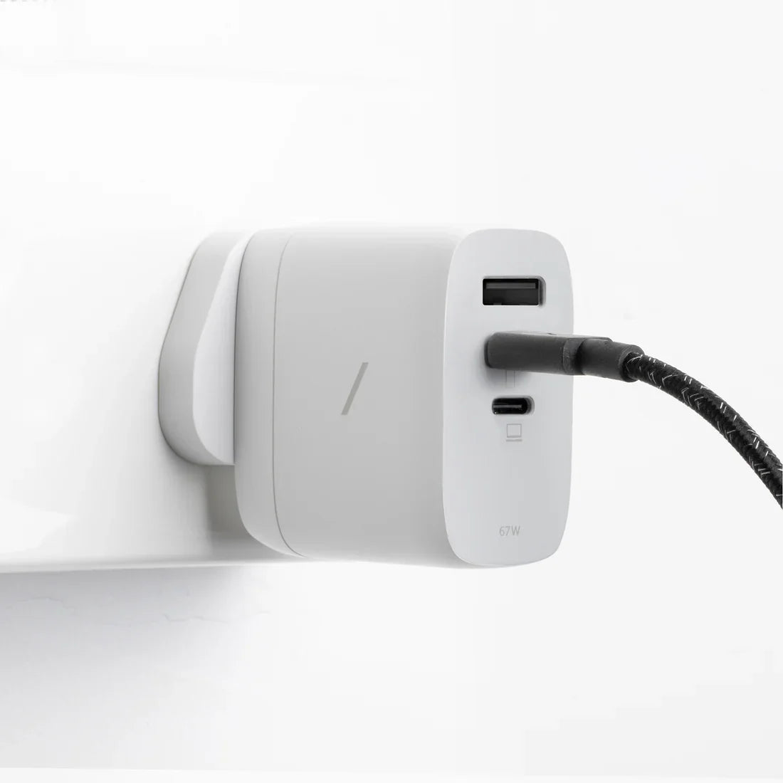 Native Union - Fast GaN Charger PD 67W - Ładowarka Trzyportowa GaN PD 67W