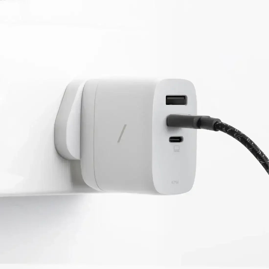 Native Union - Fast GaN Charger PD 67W - Ładowarka Trzyportowa GaN PD 67W