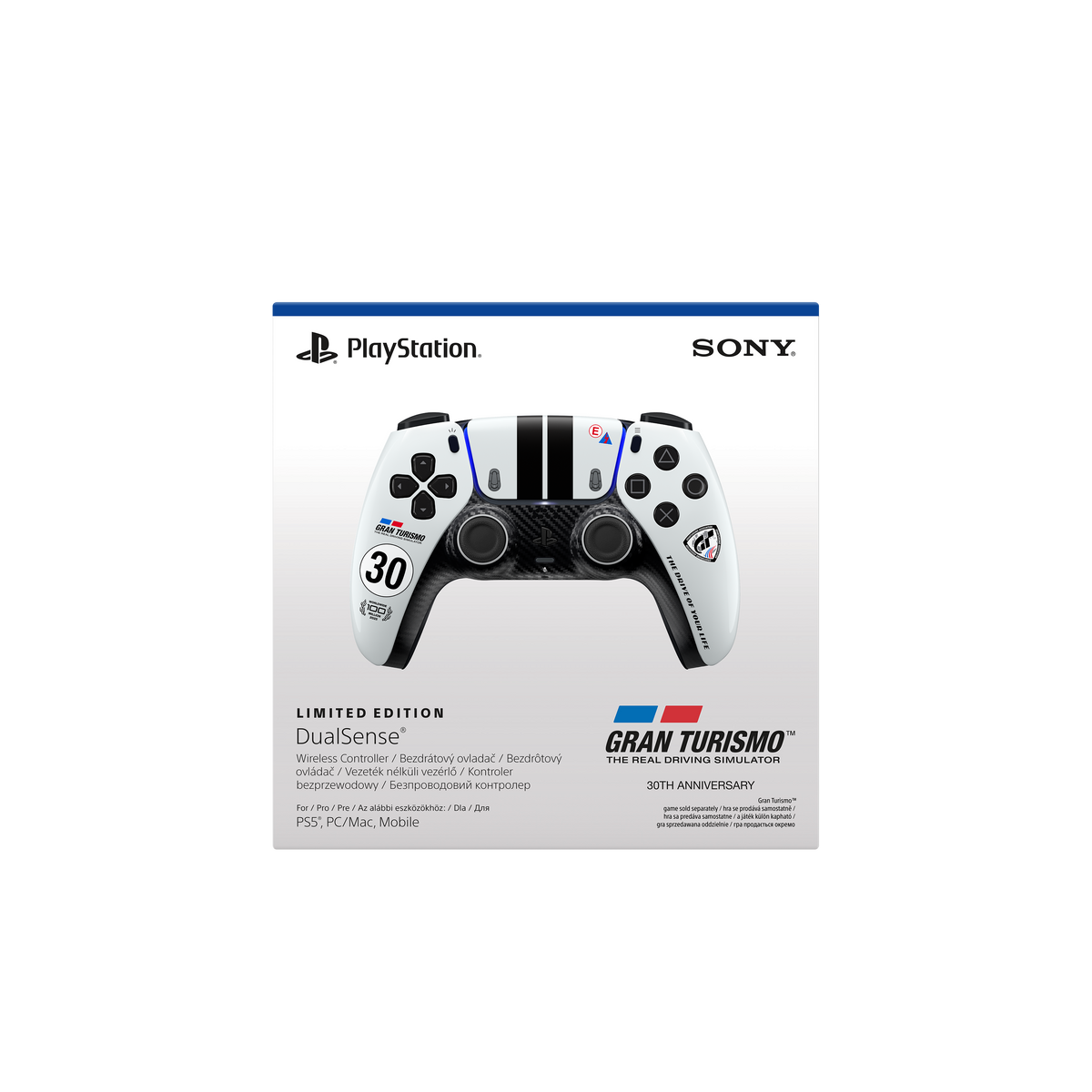 Sony - DualSense Gran Turismo® Limited Edition - Kontroler Bezprzewodowy Gran Turismo®