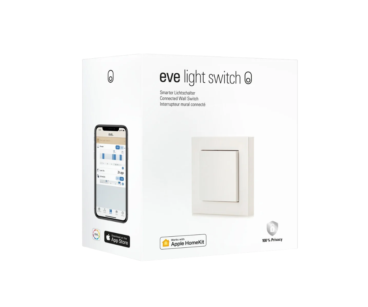 Eve - Light Switch - Inteligentny Włącznik Ścienny