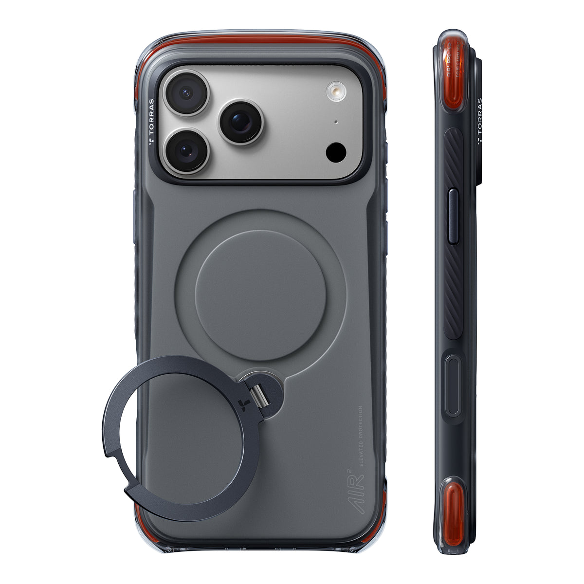 Torras - Ostand Q3 Air Pro MagSafe - Etui na iPhone 18 Pro