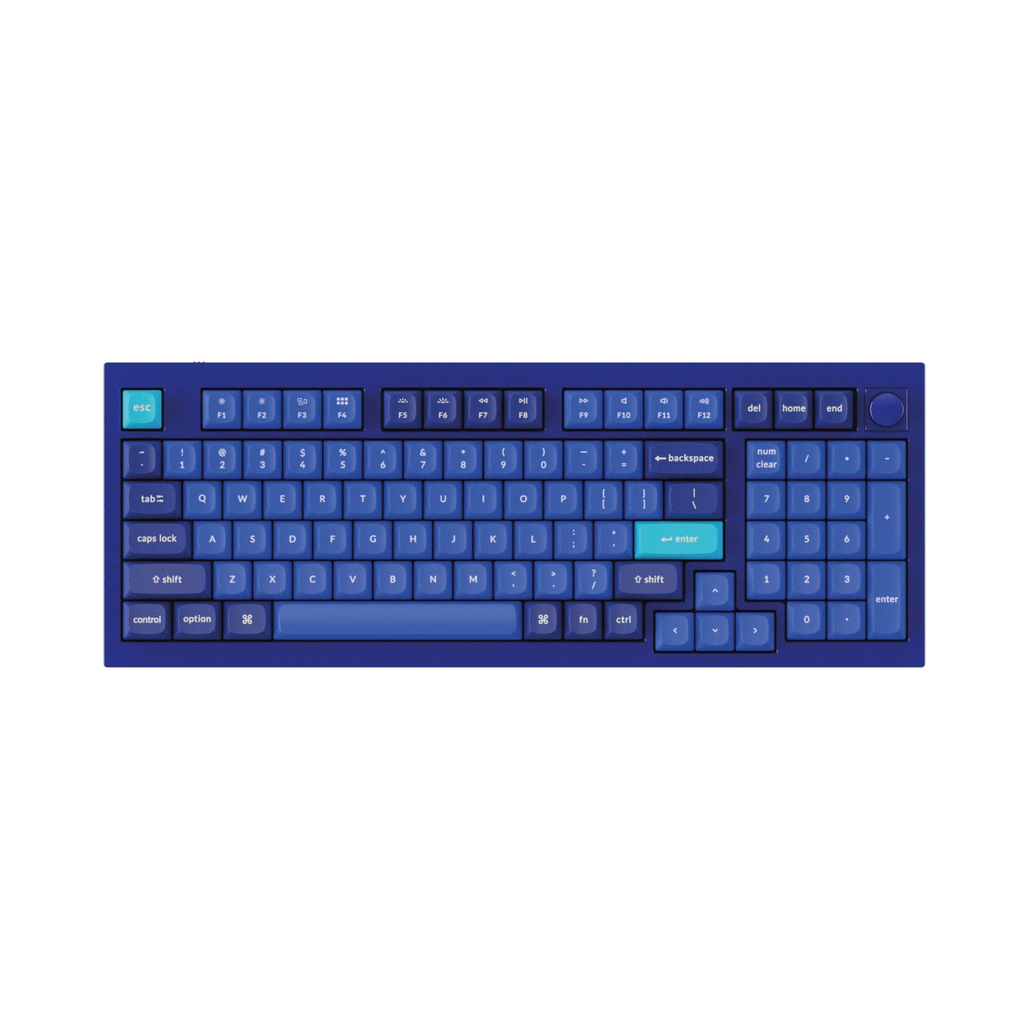 Keychron - Q5 QMK Custom Mechanical Keyboard - Klawiatura mechaniczna