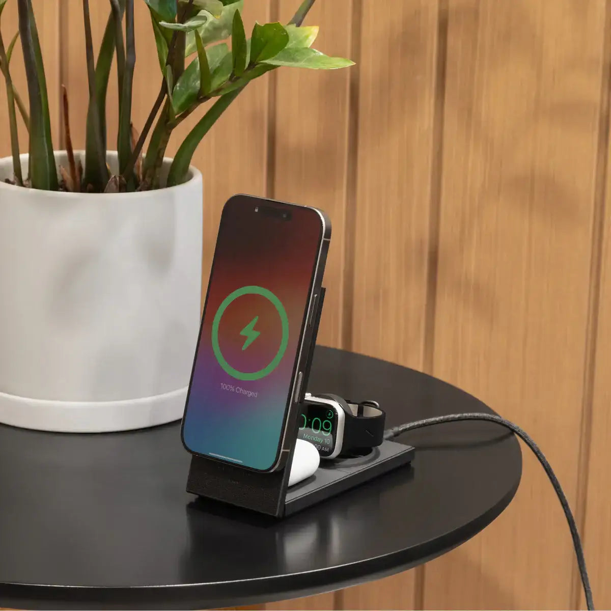 Native Union - Rise 3-in-1 Magnetic Wireless Charger - Magnetyczna Ładowarka Bezprzewodowa