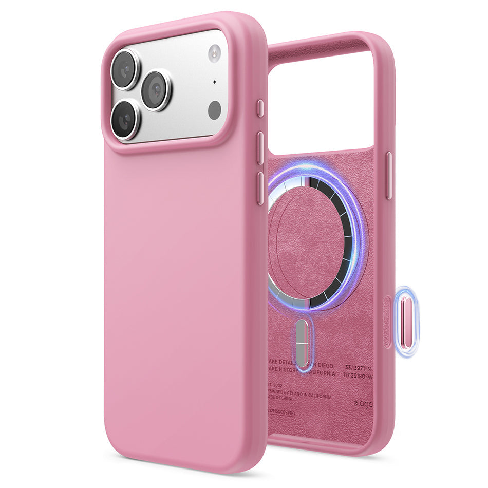 Elago - Magnetic Silicone Case for Iphone 17 Pro Max - Silikonowe Etui z MagSafe