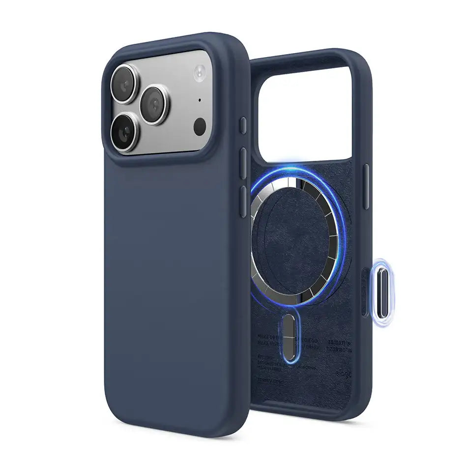 Elago - Magnetic Silicone Case for iPhone 17 Pro - Silikonowe Etui z MagSafe