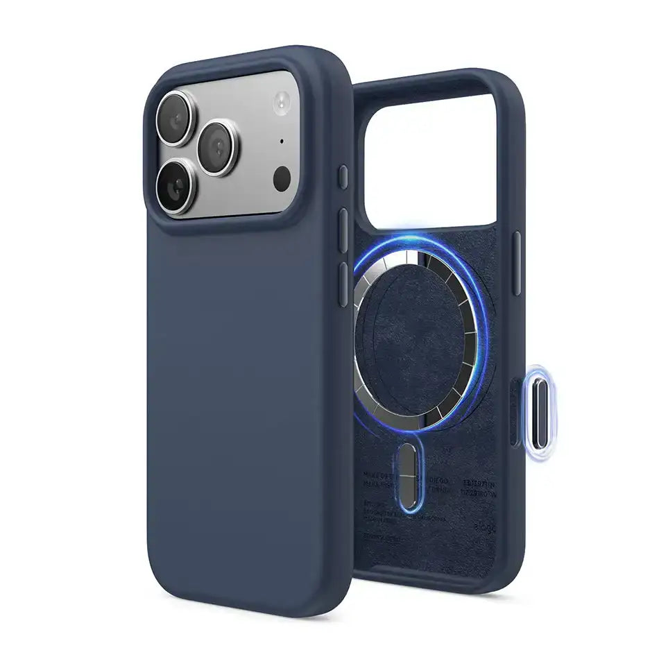 Elago - Magnetic Silicone Case for iPhone 17 Pro - Silikonowe Etui z MagSafe