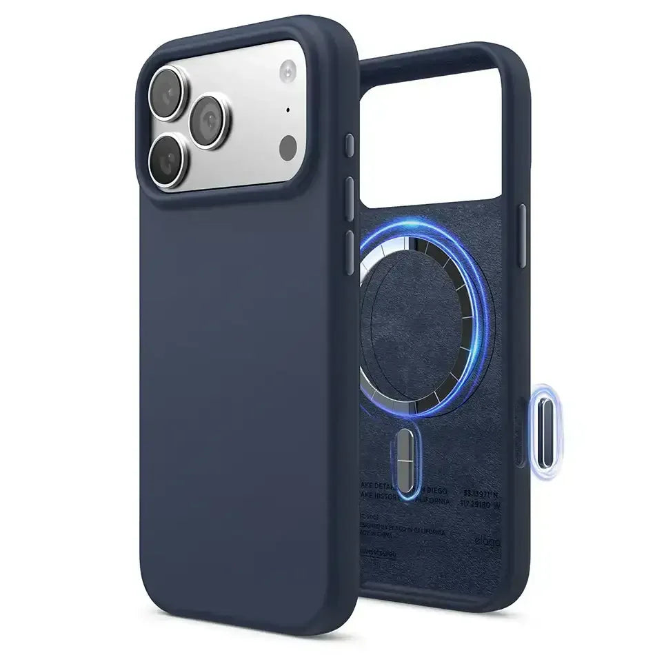 Elago - Magnetic Silicone Case for iPhone 17 Pro Max - Silikonowe Etui z MagSafe