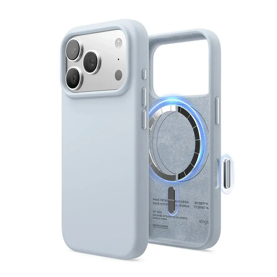 Elago - Magnetic Silicone Case for iPhone 17 Pro - Silikonowe Etui z MagSafe