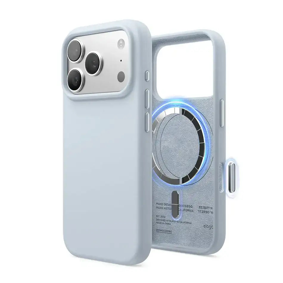 Elago - Magnetic Silicone Case for iPhone 17 Pro - Silikonowe Etui z MagSafe