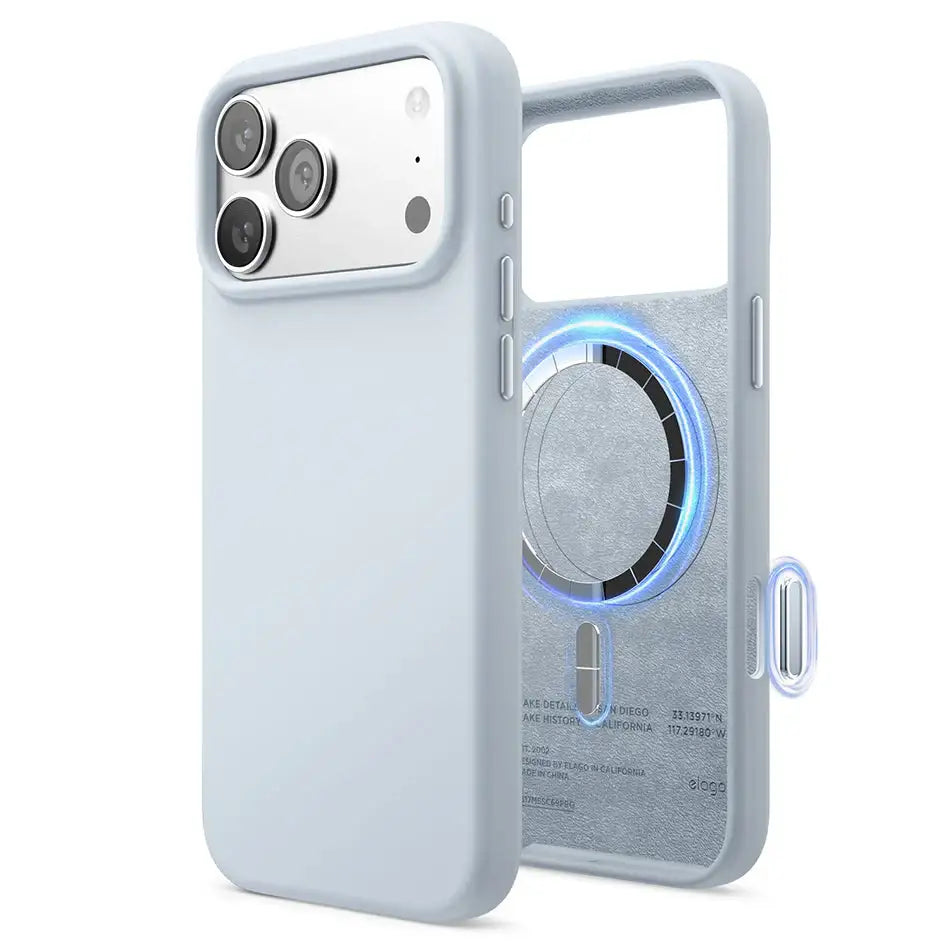 Elago - Magnetic Silicone Case for iPhone 17 Pro Max - Silikonowe Etui z MagSafe