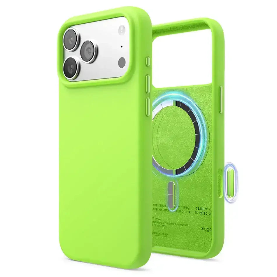 Elago - Magnetic Silicone Case for iPhone 17 Pro Max - Silikonowe Etui z MagSafe