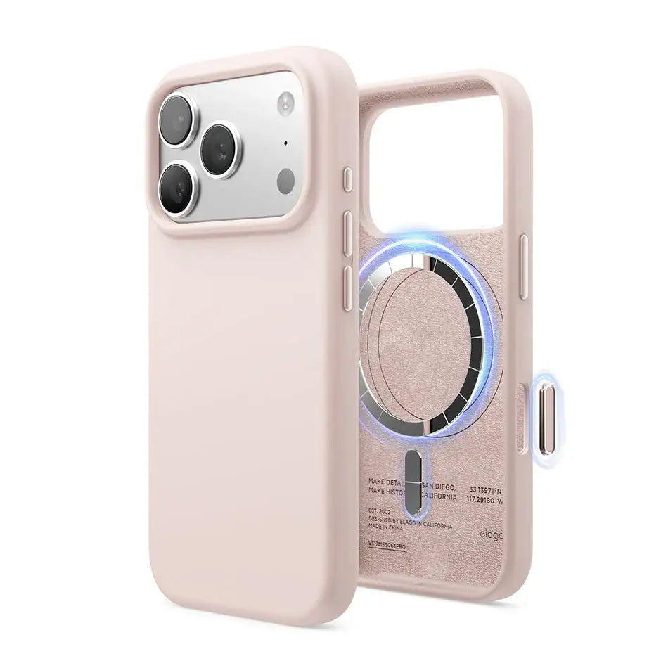 Elago - Magnetic Silicone Case for iPhone 17 Pro - Silikonowe Etui z MagSafe