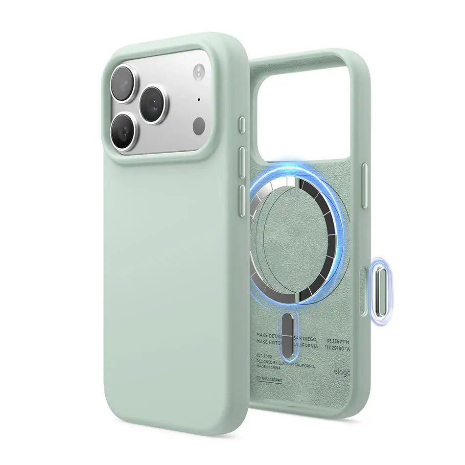 Elago - Magnetic Silicone Case for iPhone 17 Pro - Silikonowe Etui z MagSafe