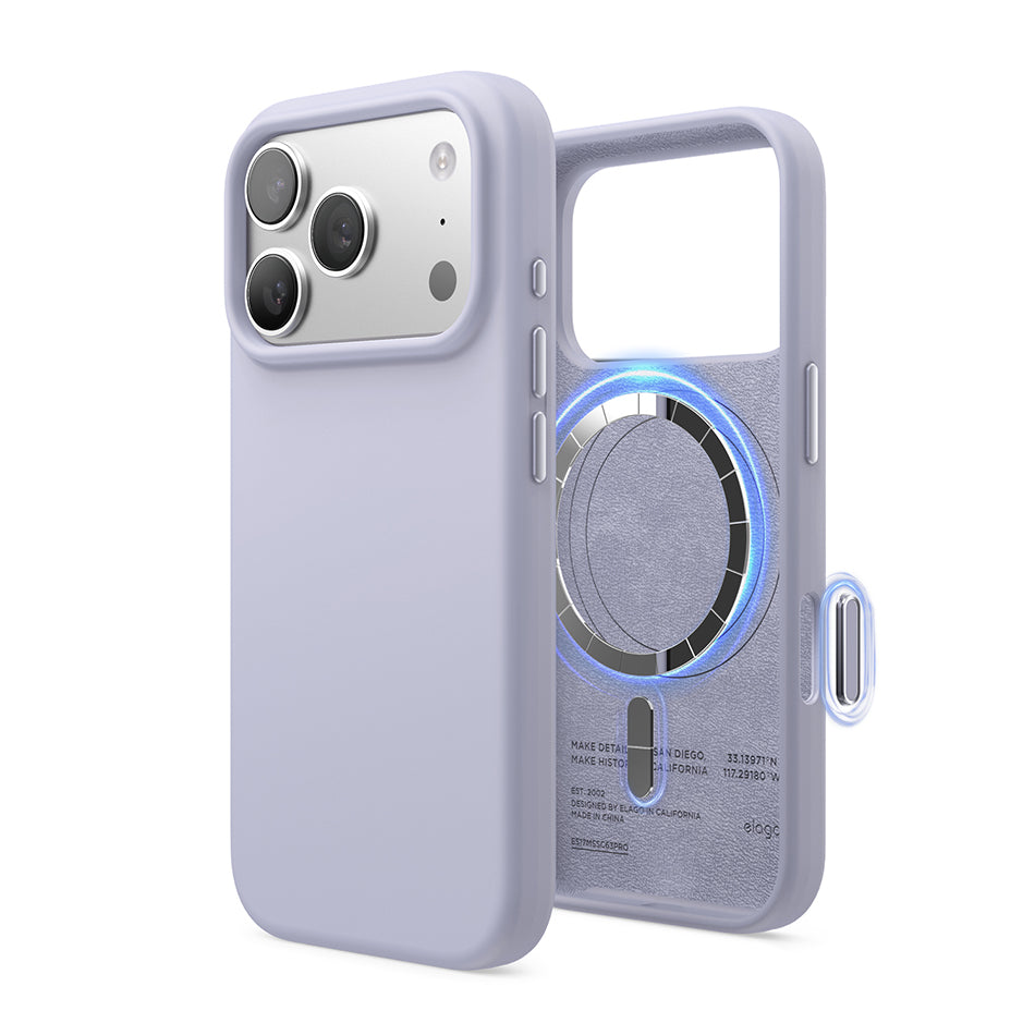 Elago - Magnetic Silicone Case for Iphone 17 Pro - Silikonowe Etui z MagSafe