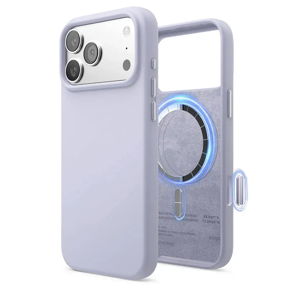 Elago - Magnetic Silicone Case for iPhone 17 Pro Max - Silikonowe Etui z MagSafe