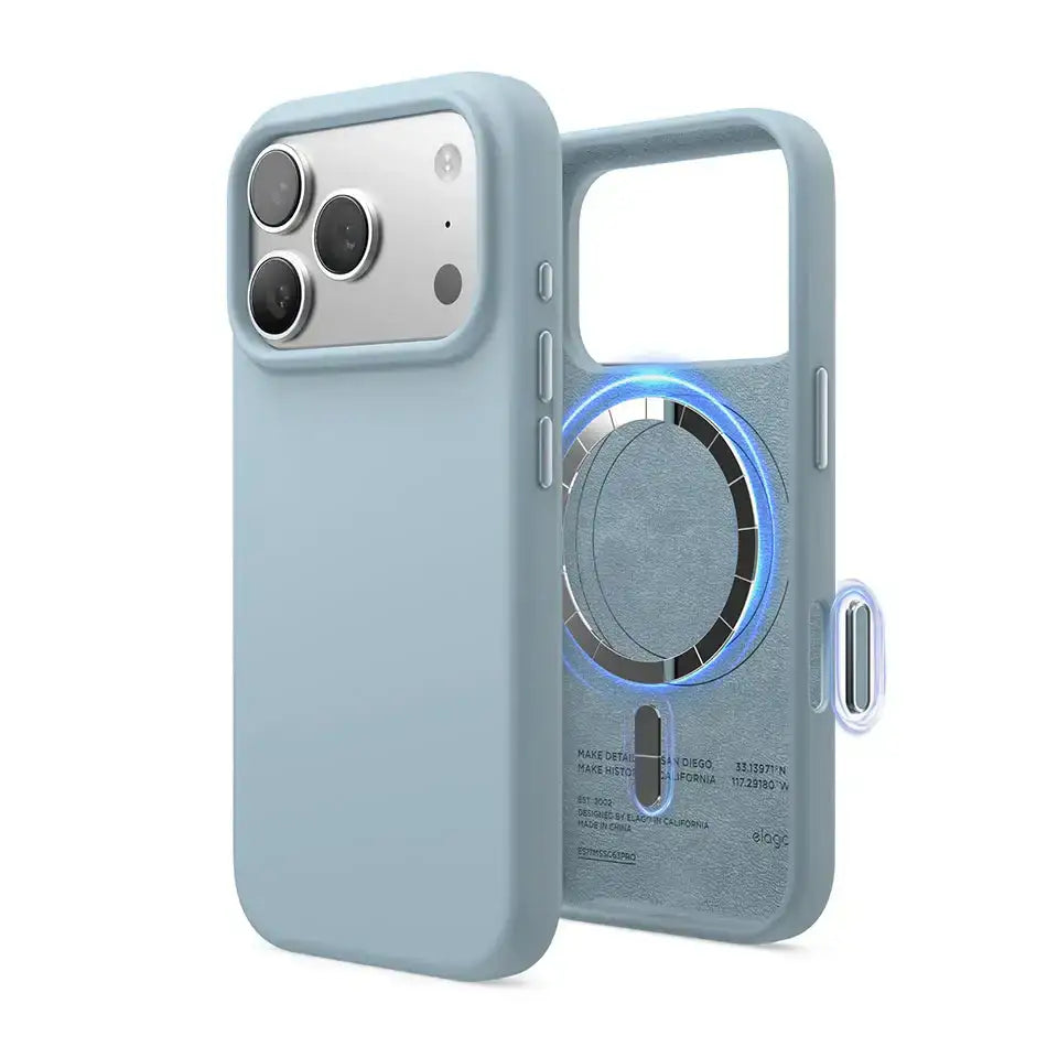 Elago - Magnetic Silicone Case for iPhone 17 Pro - Silikonowe Etui z MagSafe