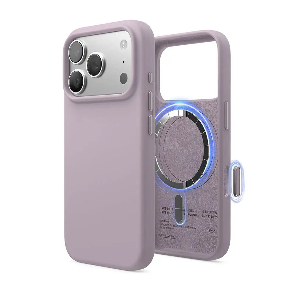 Elago - Magnetic Silicone Case for iPhone 17 Pro - Silikonowe Etui z MagSafe