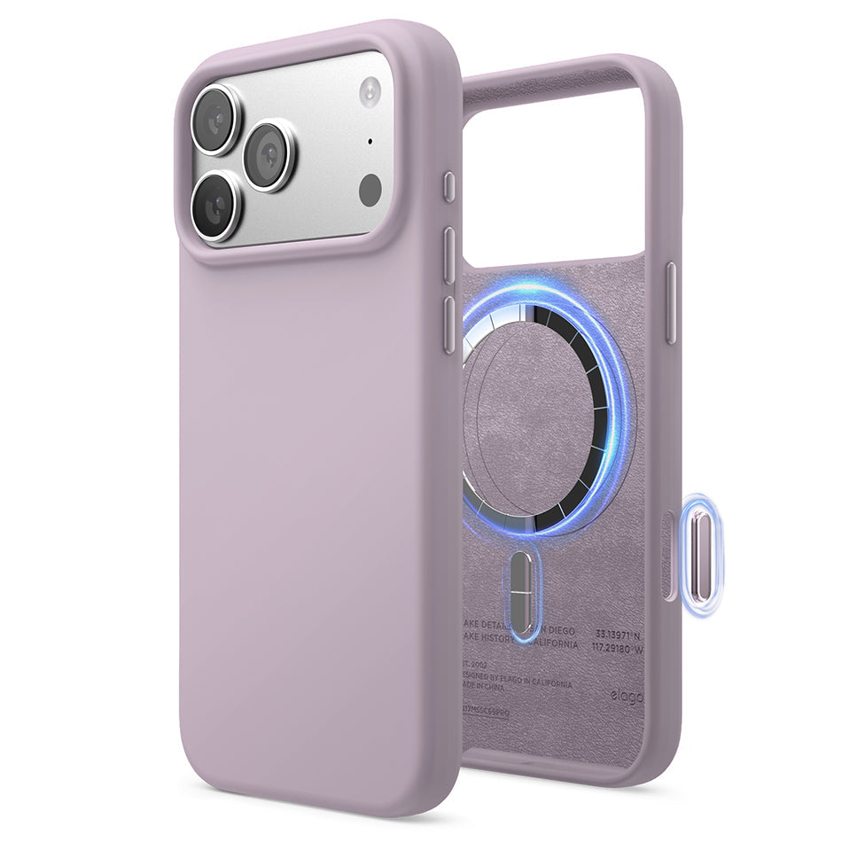 Elago - Magnetic Silicone Case for Iphone 17 Pro Max - Silikonowe Etui z MagSafe