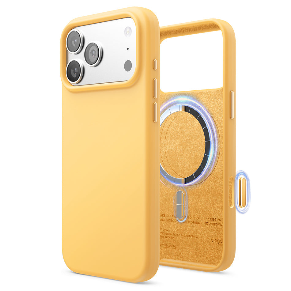 Elago - Magnetic Silicone Case for Iphone 17 Pro Max - Silikonowe Etui z MagSafe