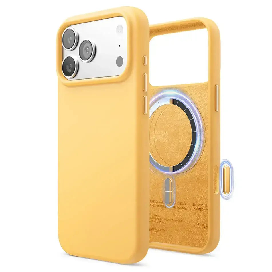Elago - Magnetic Silicone Case for iPhone 17 Pro Max - Silikonowe Etui z MagSafe