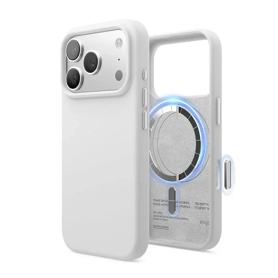 Elago - Magnetic Silicone Case for iPhone 17 Pro - Silikonowe Etui z MagSafe