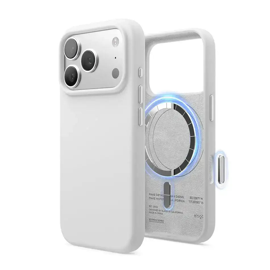 Elago - Magnetic Silicone Case for iPhone 17 Pro - Silikonowe Etui z MagSafe
