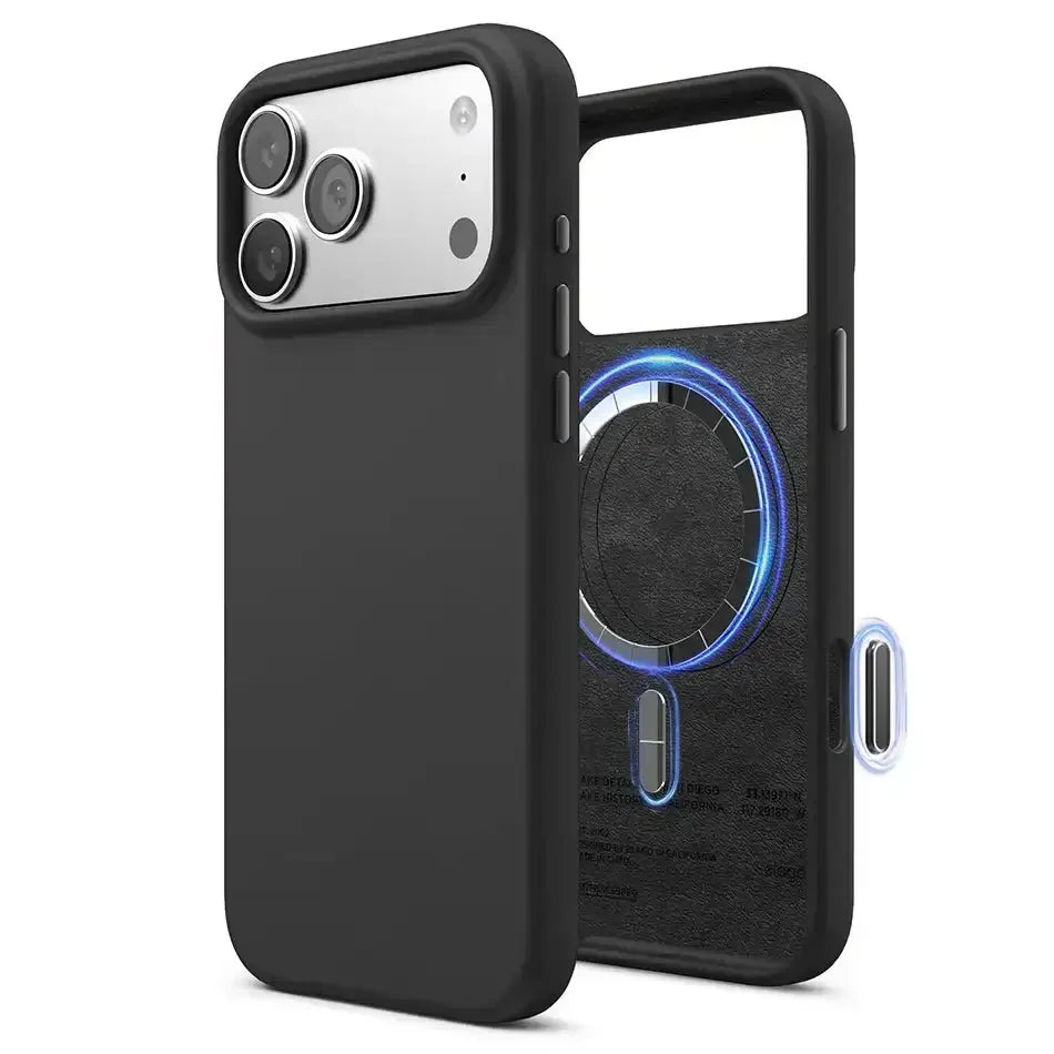 Elago - Magnetic Silicone Case for iPhone 17 Pro Max - Silikonowe Etui z MagSafe